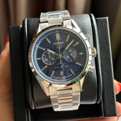 TAG HEUER Carrera grand gt chronometer Blue Chronograph 42mm Watch